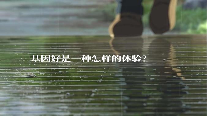 基因好是一种怎样的体验？