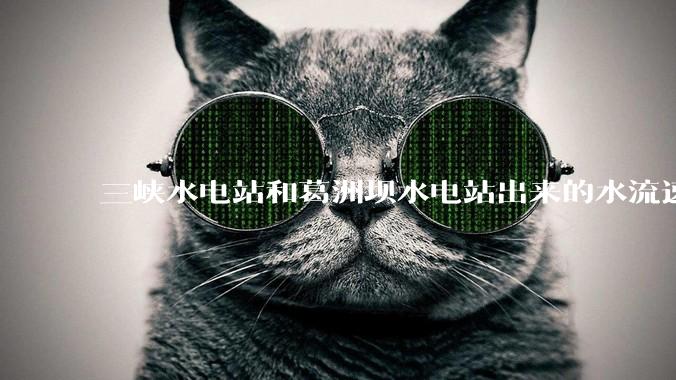 三峡水电站和葛洲坝水电站出来的水流速还不小，为什么不把其利用起来发电？?