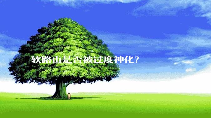 软路由是否被过度神化？